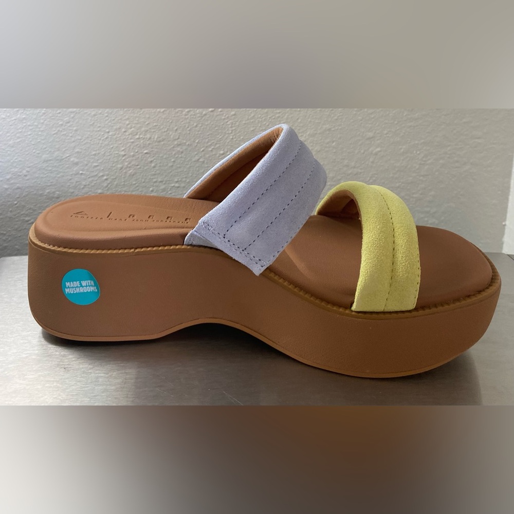 REEF ..Stylish Women's Platform Sandals in 
Lavender and yellow - Picture 16 of 16